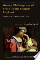 Women Philosophers of Seventeenth-Century England