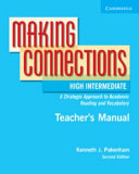 Making Connections High Intermediate Teacher s Manual
