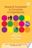 Research Companion to Corruption in Organizations Book