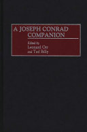A Joseph Conrad Companion