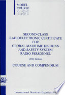 Second-class radioelectronic certificate for Global Maritime Distress and Safety System radio personnel