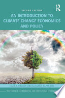 An Introduction to Climate Change Economics and Policy Book