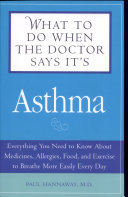 What to Do When the Doctor Says Its Asthma