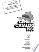 Bureau of the Census Catalog Book