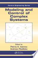 Modeling and Control of Complex Systems Book