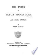 The Twins of Table Mountain Book