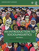Cover of An Introduction to Sociolinguistics