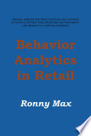 Behavior Analytics in Retail Book