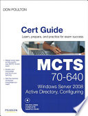 MCTS 70 640 Cert Guide Book