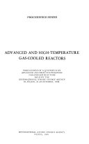 Advanced and High temperature Gas cooled Reactors