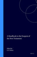 A Handbook to the Exegesis of the New Testament