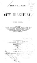 Milwaukee City Directory for ...