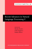 Recent Advances in Natural Language Processing V