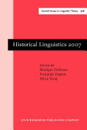 Historical Linguistics 2007