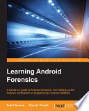 Learning Android Forensics Book
