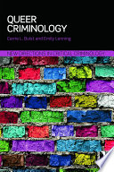 Queer Criminology Book