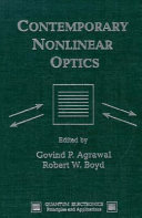 Contemporary Nonlinear Optics Book