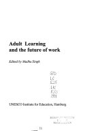 Adult Learning and the Future of Work