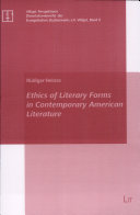 Ethics of Literary Forms in Contemporary American Literature