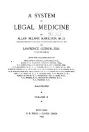A System of Legal Medicine...