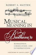 Musical Meaning in Beethoven Book PDF