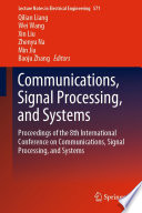 Communications  Signal Processing  and Systems Book
