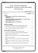 Tax Management Estates Gifts And Trusts Journal