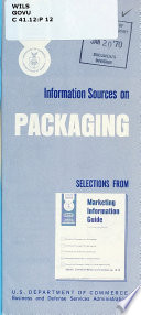 Information Sources On Packaging