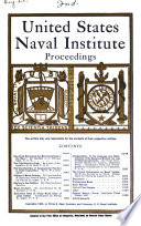United States Naval Institute Proceedings Book
