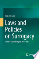 Laws and Policies on Surrogacy Book