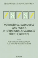 Agricultural Economics and Policy: International Challenges for the Nineties