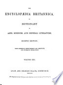 The Encyclopaedia Britannica, Or Dictionary of Arts, Sciences, and General Literature