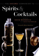 The Oxford Companion to Spirits and Cocktails Book