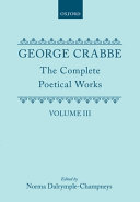 George Crabbe Books, George Crabbe poetry book