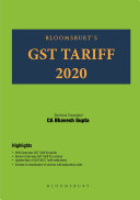 Bloomsbury's GST Tariff 2020