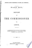 Report of the Commissioner