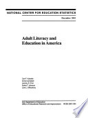 Adult Literacy and Education in America