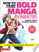 How to Draw Bold Manga Characters Book