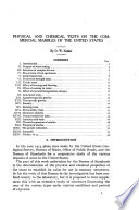 Physical and Chemical Tests on the Commercial Marbles of the United States