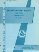 Aircraft Accident Reports