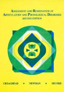 Assessment and Remediation of Articulatory and Phonological Disorders Book