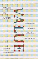 Value in Marx