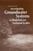 Investigating Groundwater Systems on Regional and National Scales Book
