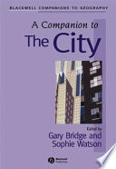 A Companion to the City Book