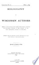 Bibliography Of Wisconsin Authors