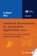 Advanced Microsystems for Automotive Applications 2012 Book
