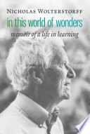 In This World of Wonders Book PDF