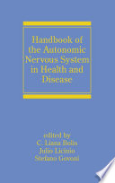 Handbook of the Autonomic Nervous System in Health and Disease Book