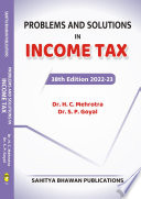 Problems and Solutions in Income Tax  including Short Questions 