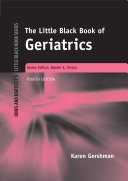 Little Black Book of Geriatrics